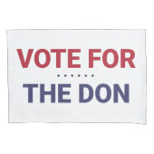 Stemming voor de Don (2020: Amerikaanse verkiezing Kussensloop (Voorkant)