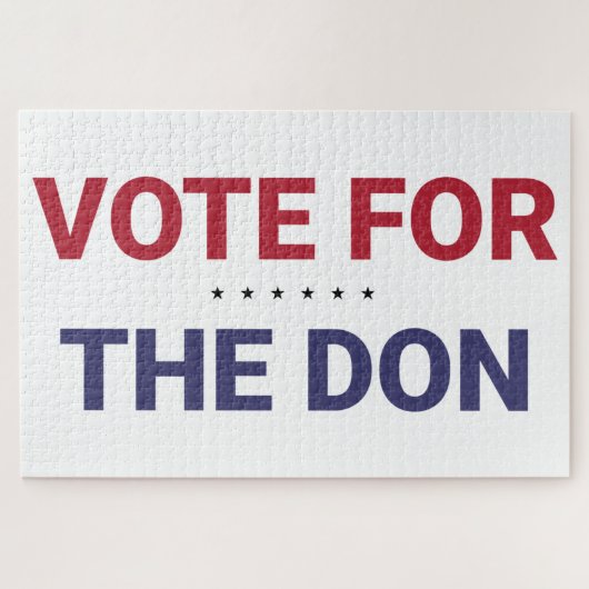 Stemming voor de Don (2020: Amerikaanse verkiezing Legpuzzel (Horizontaal)