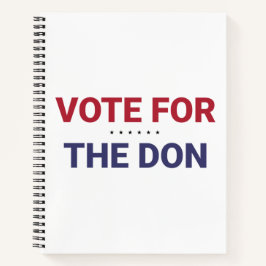 Stemming voor de Don (2020: Amerikaanse verkiezing Notitieboek