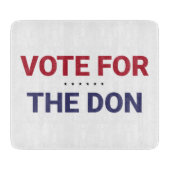 Stemming voor de Don (2020: Amerikaanse verkiezing Snijplank (Voorkant)