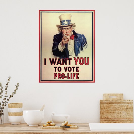 Stemming voor de levenscyclus poster (Keuken)