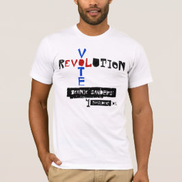 Stemming voor de revolutie in 2016 t-shirt