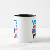 Stemming voor de verkiezing van Ron Paul 2012 Mok (Midden)