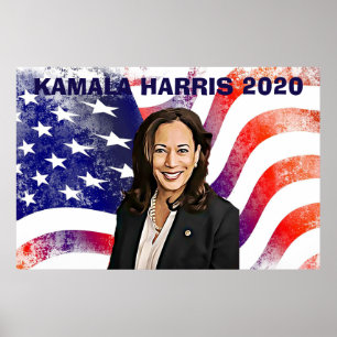 Stemming voor de verkiezingen in Kamala Harris voo Poster