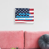 Stemming voor democratie canvas afdruk (Insitu (Woonkamer))