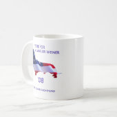 Stemming voor een kleinere Mok van de Weiner (Voorkant links)