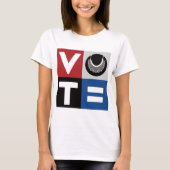 Stemming voor gelijke behandeling van mannen en vr t-shirt (Voorkant)