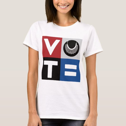 Stemming voor gelijke behandeling van mannen en vr t-shirt (Voorkant)