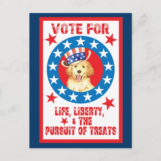 Stemming voor Golden Briefkaart (Voorkant)