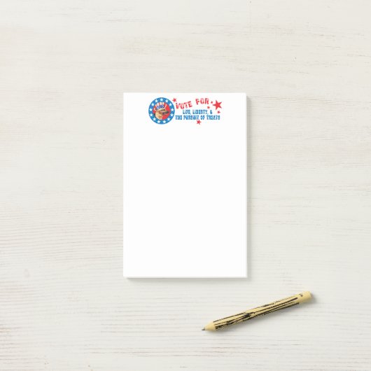 Stemming voor GSD Post-it® Notes (Op bureau)