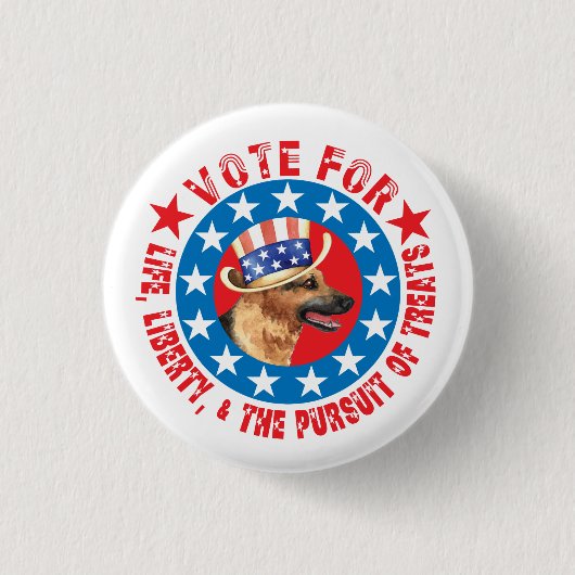Stemming voor GSD Ronde Button 3,2 Cm (Voorkant)