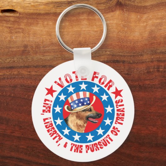 Stemming voor GSD Sleutelhanger (Voorkant)