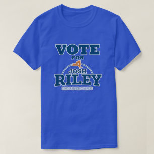 STEMMING VOOR HET CONGres VAN Josh Riley T-shirt