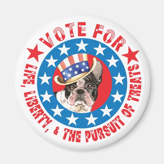 Stemming voor het Franse voorzitterschap Magneet (Voorkant)