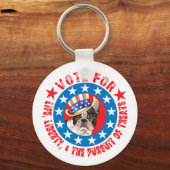 Stemming voor het Franse voorzitterschap Sleutelhanger (Voorkant)