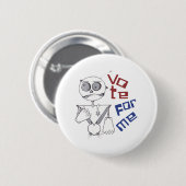 STEMMING VOOR IK RONDE BUTTON 5,7 CM (Voorkant /achterkant)