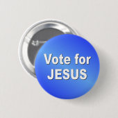 STEMMING VOOR JESUS RONDE BUTTON 5,7 CM (Voorkant /achterkant)