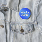 STEMMING VOOR JESUS RONDE BUTTON 5,7 CM (In situ)
