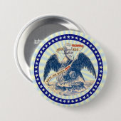 Stemming voor Joe Biden 2016 Ronde Button 7,6 Cm (Voorkant /achterkant)