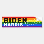 Stemming voor Joe Biden & Kamala Harris 2020 Bumpersticker (Voorkant)