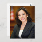 Stemming voor Kamala Harris Democraat VP Campaign  Briefkaart (Voorkant / Achterkant)