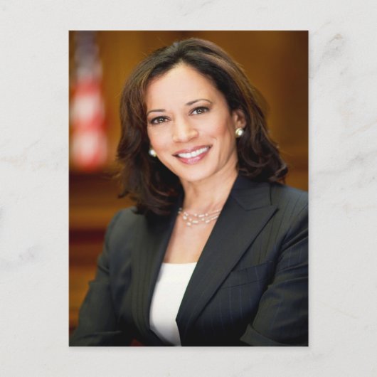 Stemming voor Kamala Harris Democraat VP Campaign  Briefkaart (Voorkant)