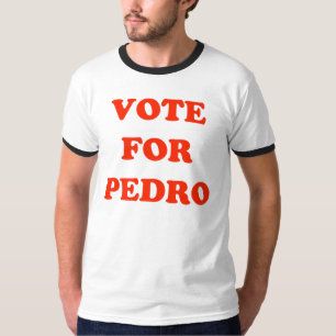 Stemming voor Mannen van Pedro Ringer T-Shirt