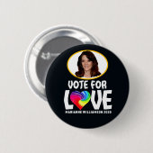Stemming voor Marianne Williamson 2020 Ronde Button 5,7 Cm (Voorkant /achterkant)