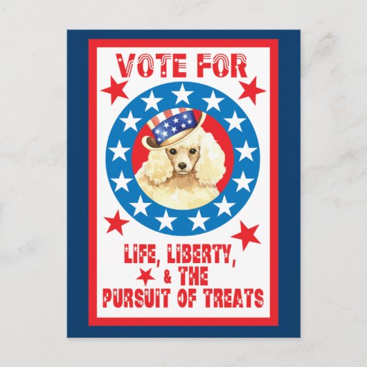 Stemming voor miniatuurgroep briefkaart (Voorkant)