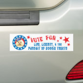 Stemming voor miniatuurgroep bumpersticker (Op auto)