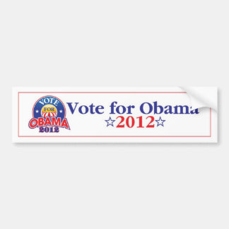 Stemming voor Obama 2012 Bumpersticker