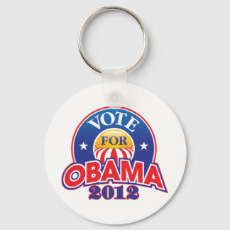 Stemming voor Obama 2012 Sleutelhanger