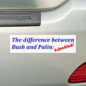 Stemming voor Obama Bumpersticker (Op auto)