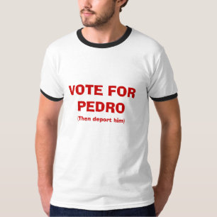 STEMMING VOOR PEDRO (deport hem dan) T-shirt