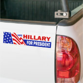 Stemming voor President Bumpersticker (Op Truck)