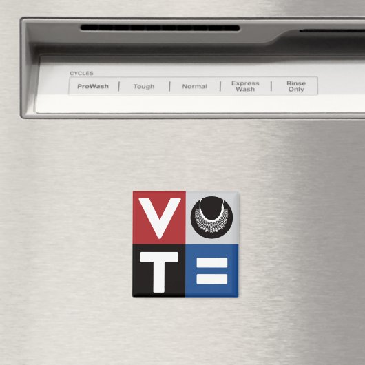 Stemming voor RBG en Gelijkheid voor iedereen Magneet (Insitu (Vaatwasser))