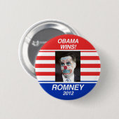 Stemming voor Romney Ronde Button 5,7 Cm (Voorkant /achterkant)