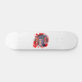Stemming voor Trump 2024 Blast Persoonlijk Skateboard (Horizontaal)