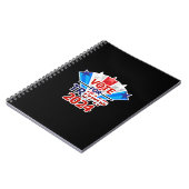 Stemming voor Trump 2024 Notitieboek (Linkerzijde)