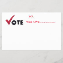 STEMMING VOOR UW KANDIDAAT....