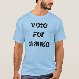 Stemming voor verandering Obama T-shirt