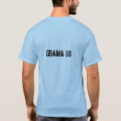 Stemming voor verandering Obama T-shirt (Achterkant)
