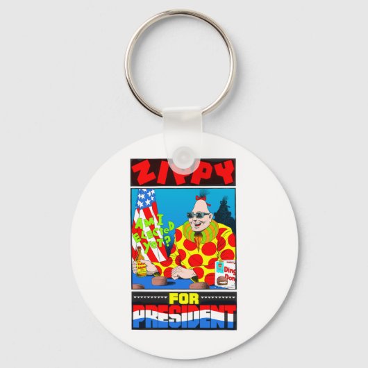 Stemming voor Zippy Sleutelhanger (Voorkant)