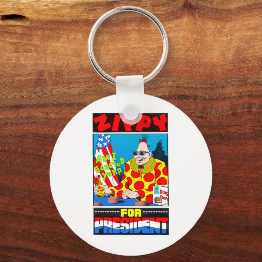 Stemming voor Zippy Sleutelhanger (Voorkant)