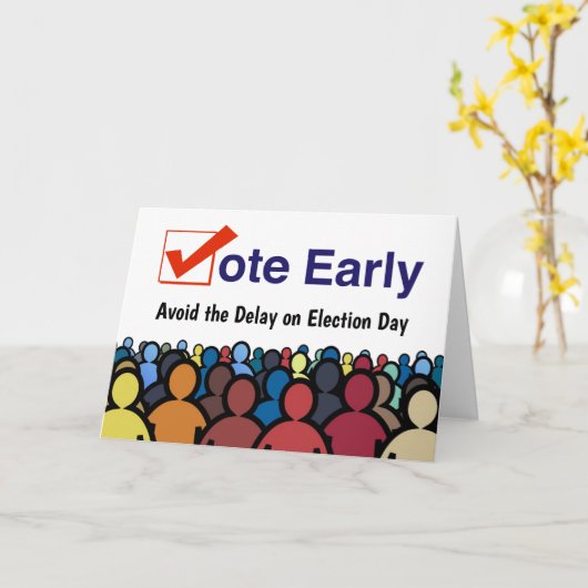 Stemming voortijdig kaart (Gele Bloem)