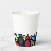 Stemming voortijdig papieren bekers (Achterkant)