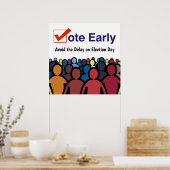 Stemming voortijdig poster (Keuken)