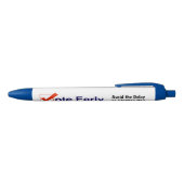 Stemming voortijdig zwarte inkt pen (Bovenkant)