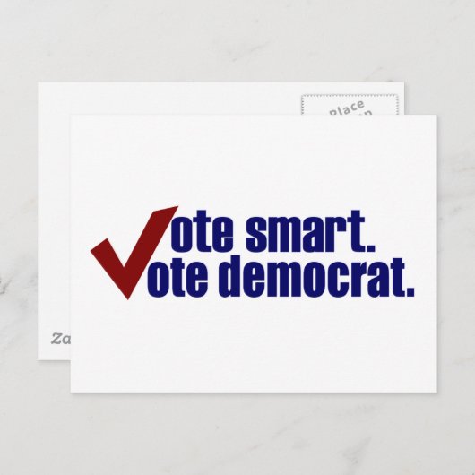 Stemming: woensdag briefkaart (Voorkant / Achterkant)