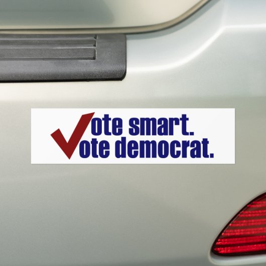Stemming: woensdag bumpersticker (Op auto)